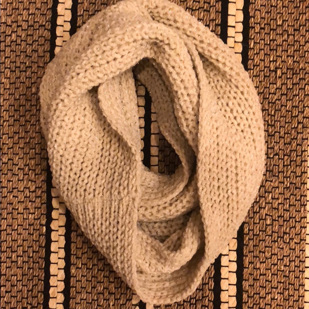 Urban Outfitters Beige Infinity Scarf